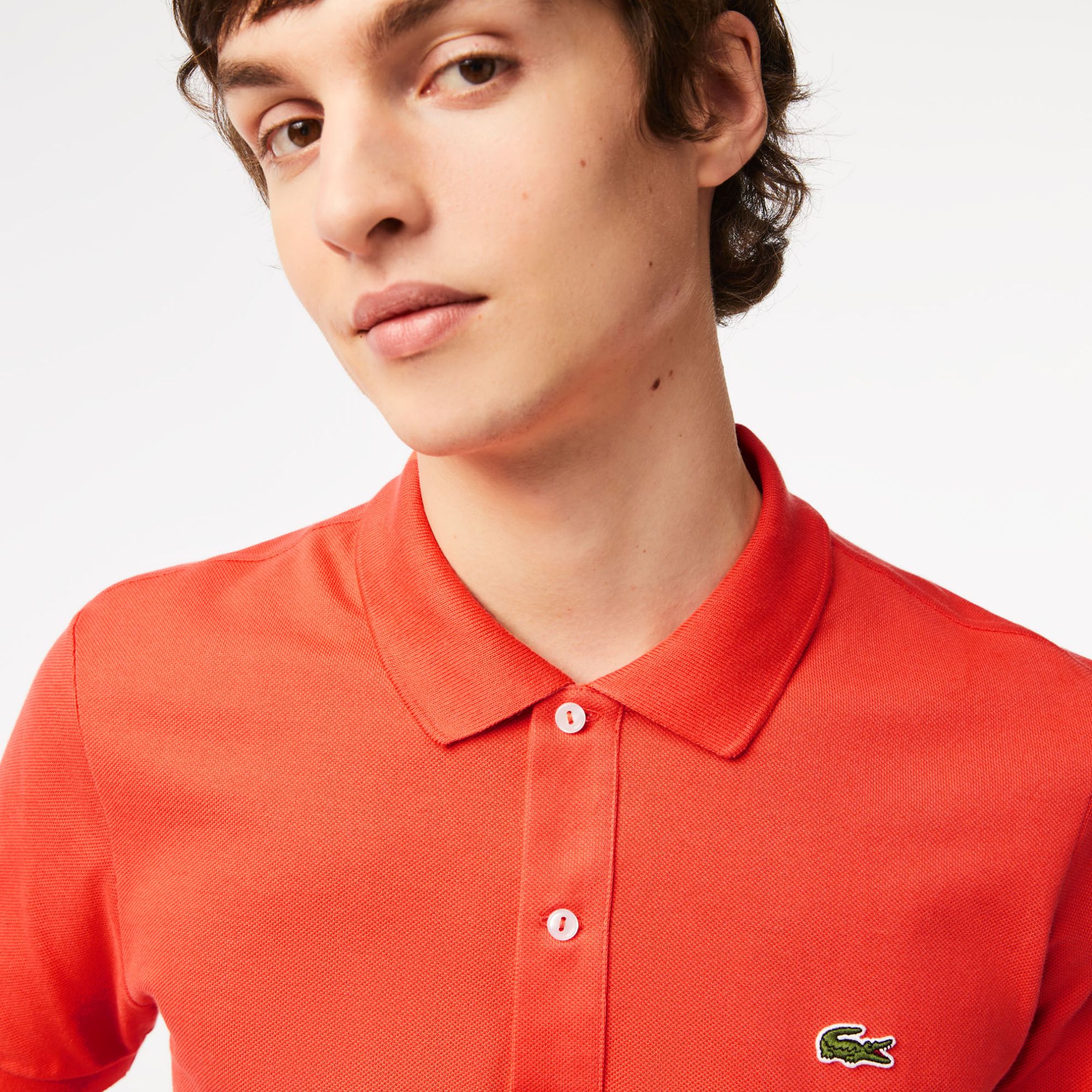 Εικόνα της Ανδρική Polo Μπλούζα Petit Pique Slim Fit