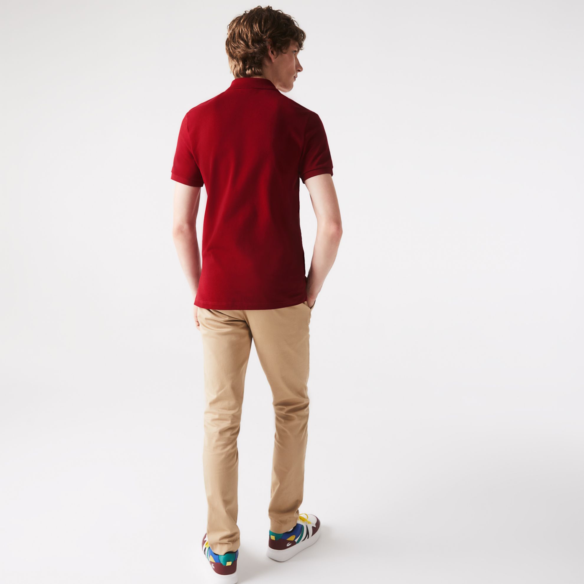 Εικόνα της Ανδρική Polo Μπλούζα Petit Pique Slim Fit