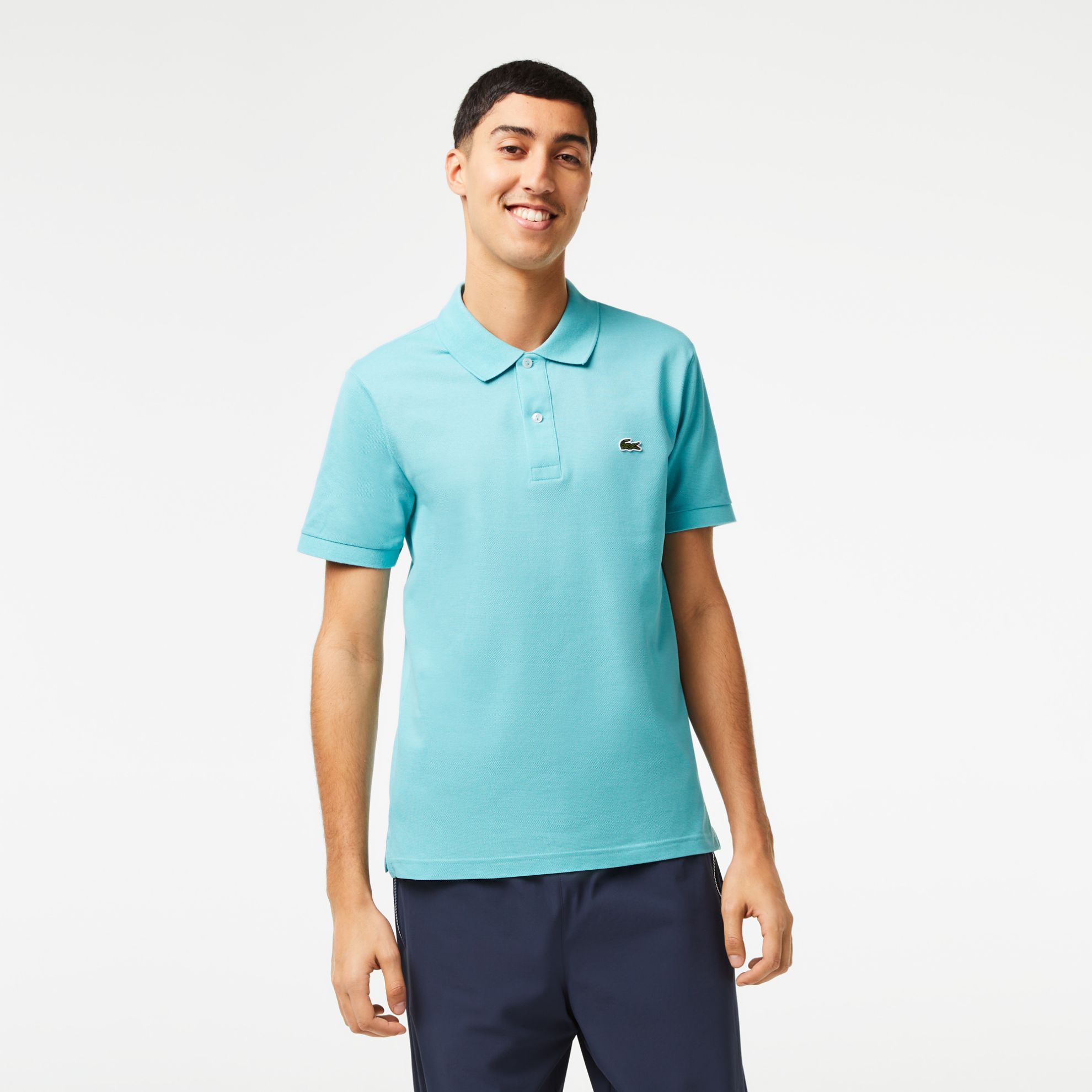 Εικόνα της Ανδρική Polo Μπλούζα Petit Pique Slim Fit