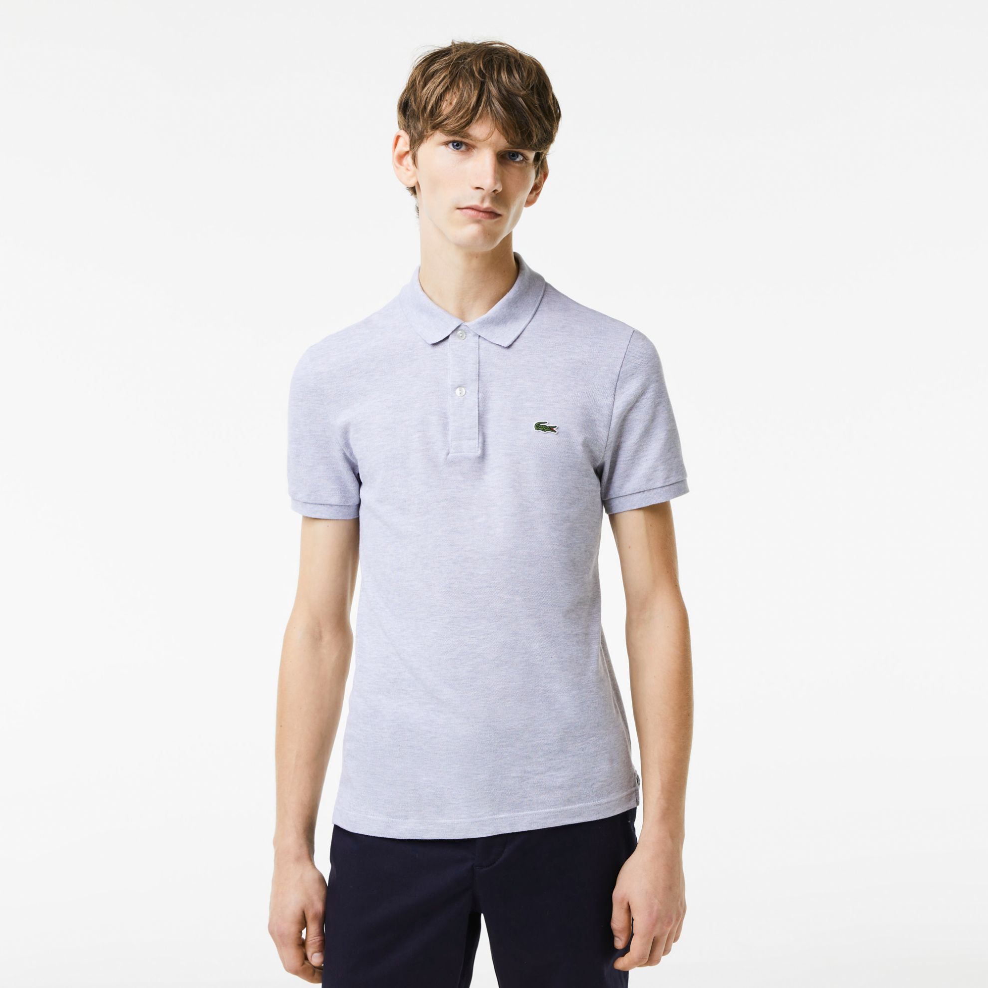 Εικόνα της Ανδρική Polo Μπλούζα Petit Pique Slim Fit
