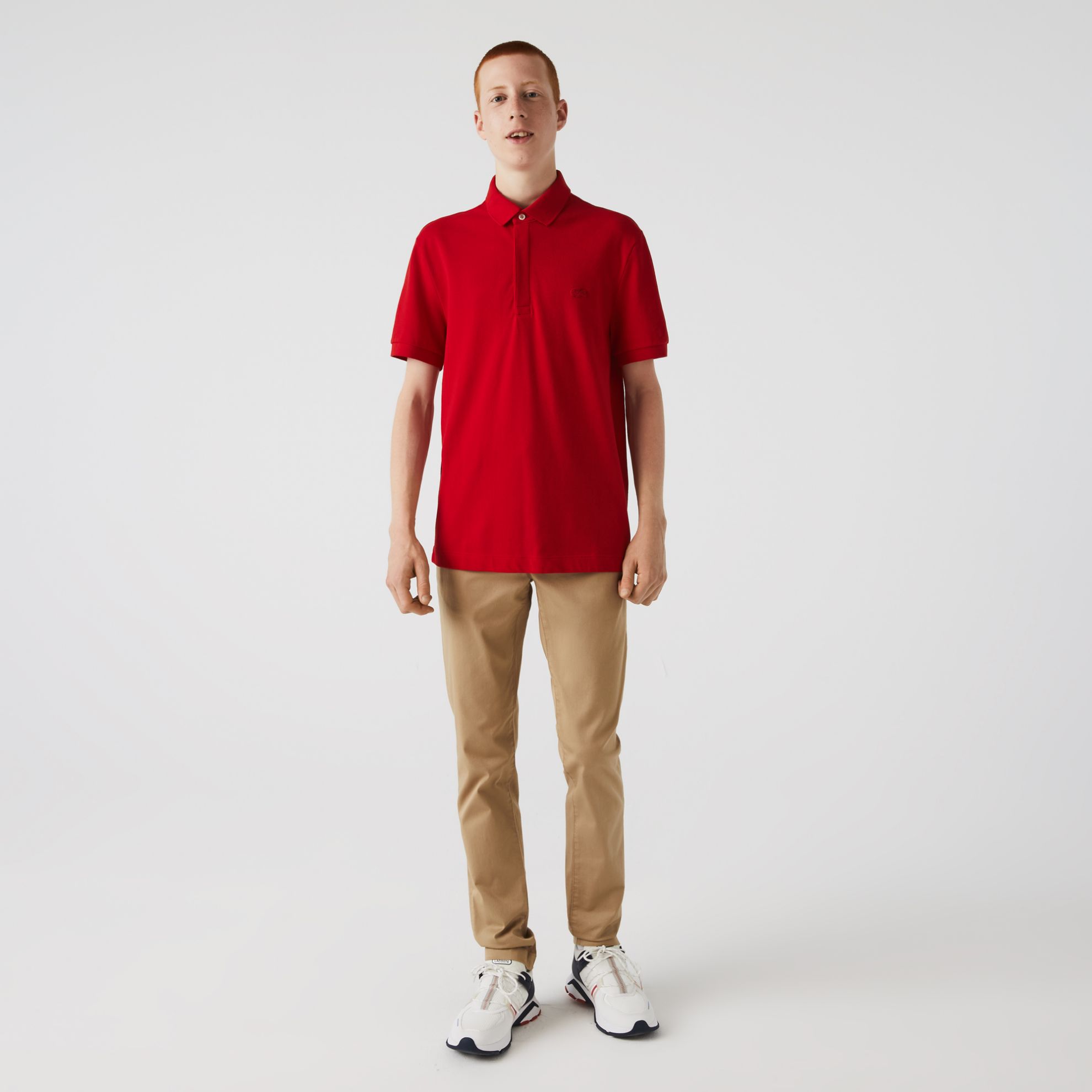 Εικόνα της Smart Paris Polo Μπλούζα Stretch Cotton Piqué