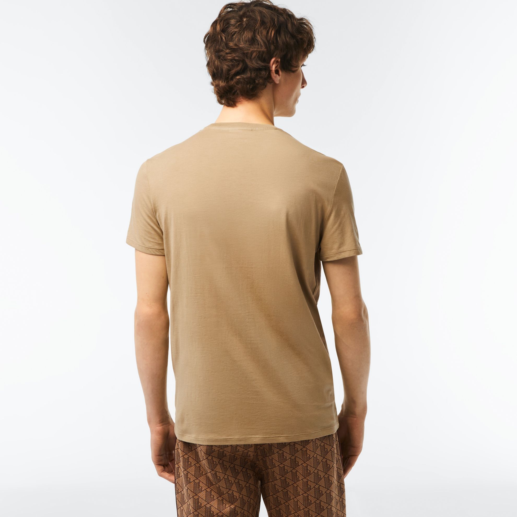 Εικόνα της Ανδρικό T-shirt Pima Cotton Jersey με Λαιμόκοψη