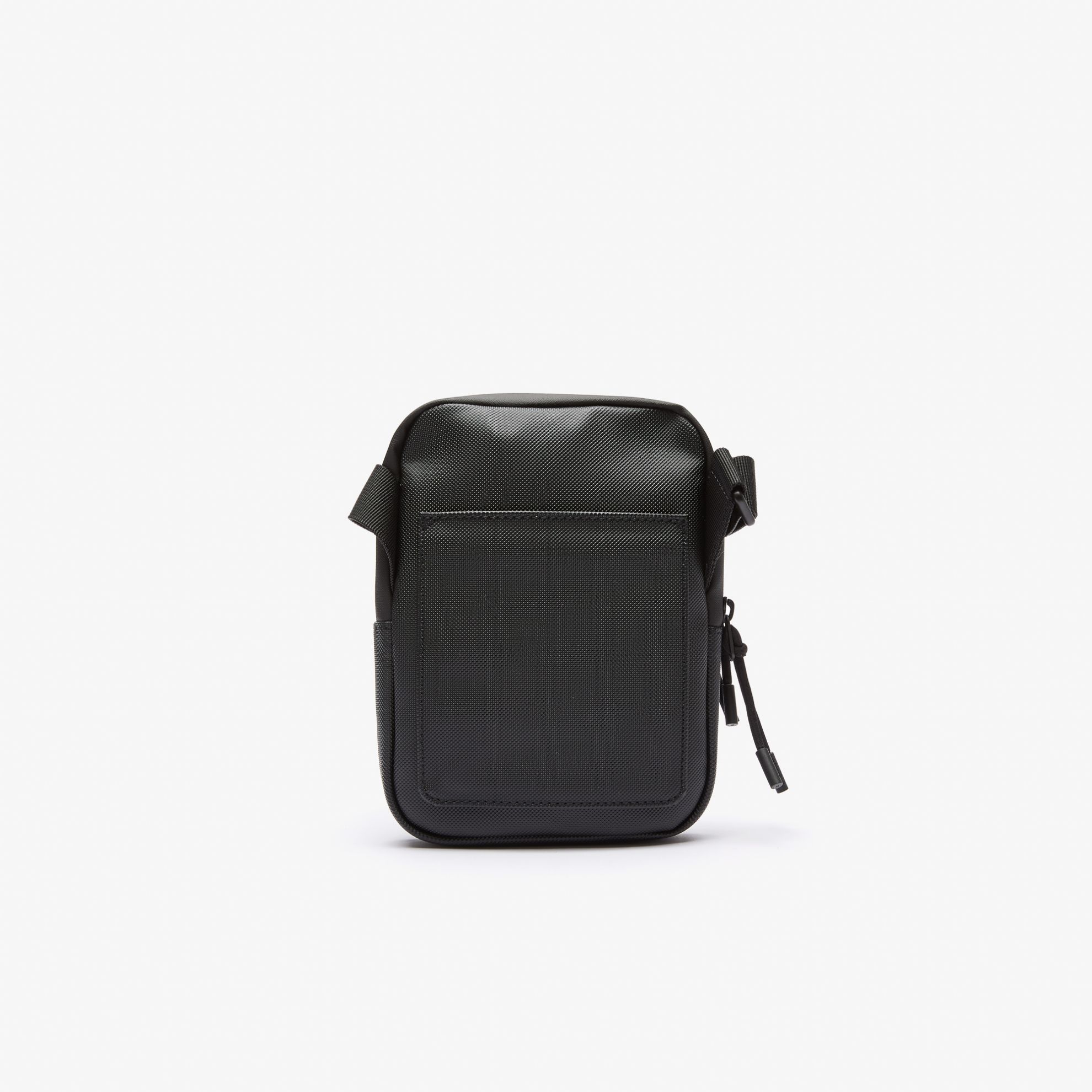 Εικόνα της Ανδρική LCST Coated Canvas Μικρή Flat Crossbody Τσάντα