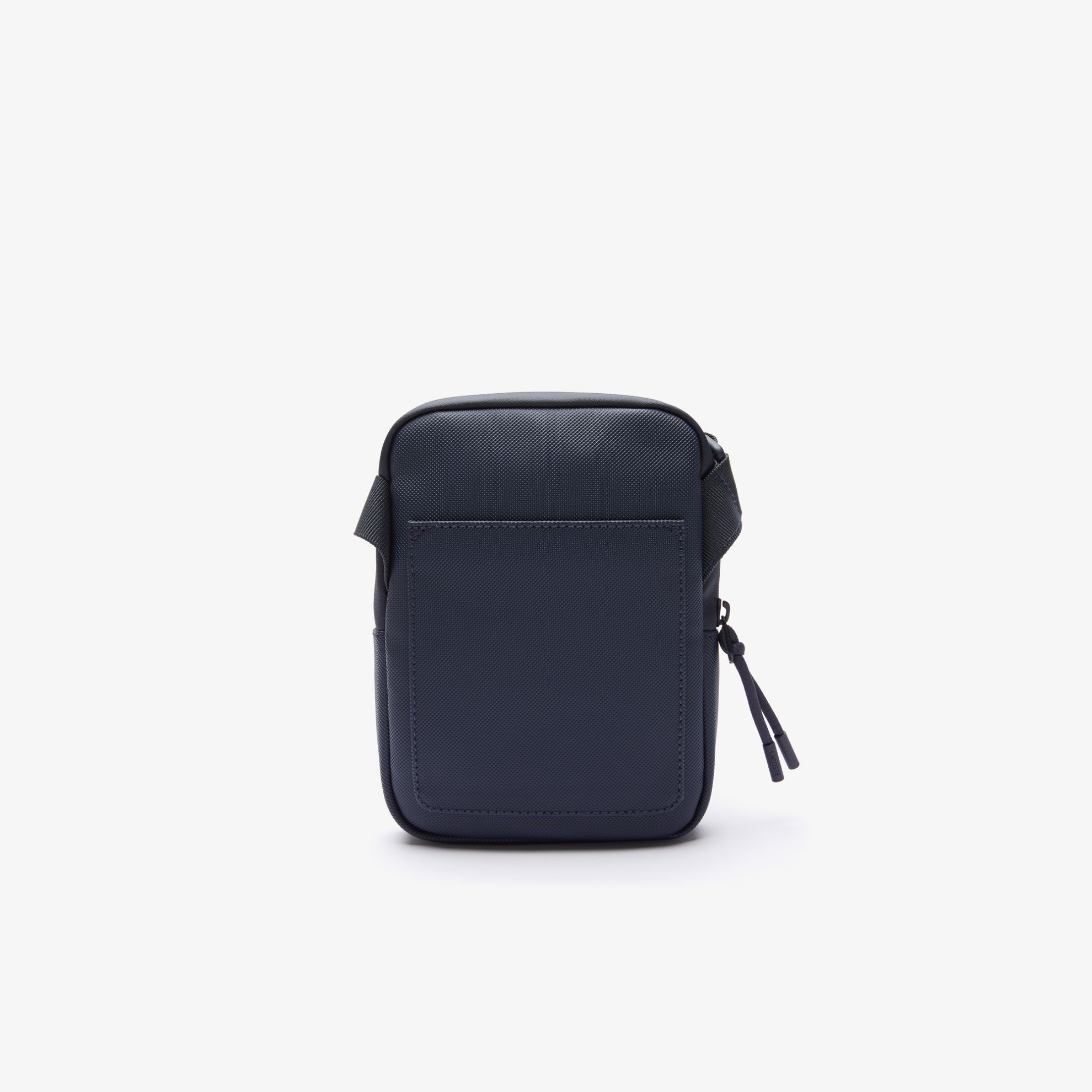 Εικόνα της Ανδρική LCST Coated Canvas Μικρή Flat Crossbody Τσάντα