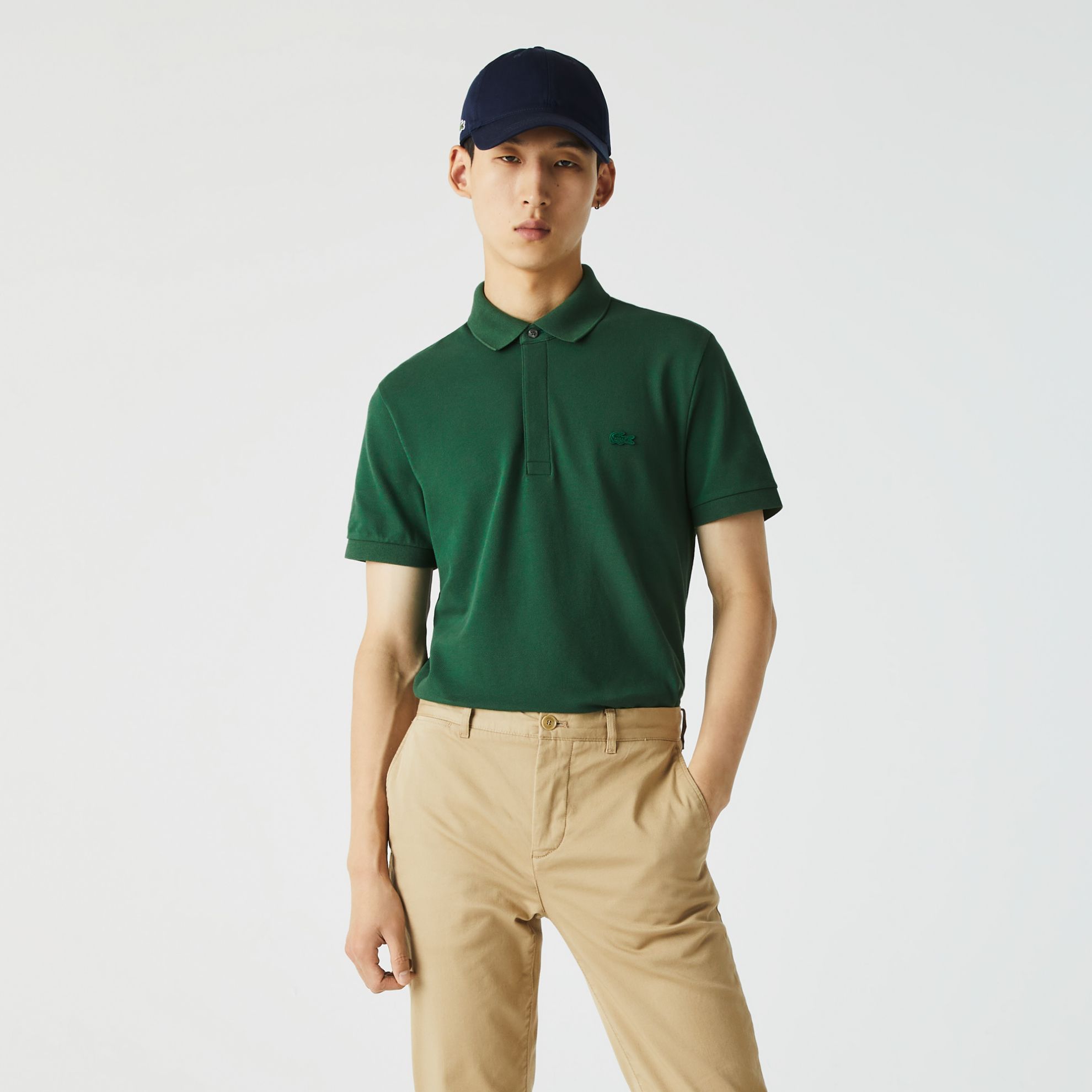 Εικόνα της Smart Paris Polo Μπλούζα Stretch Cotton Piqué