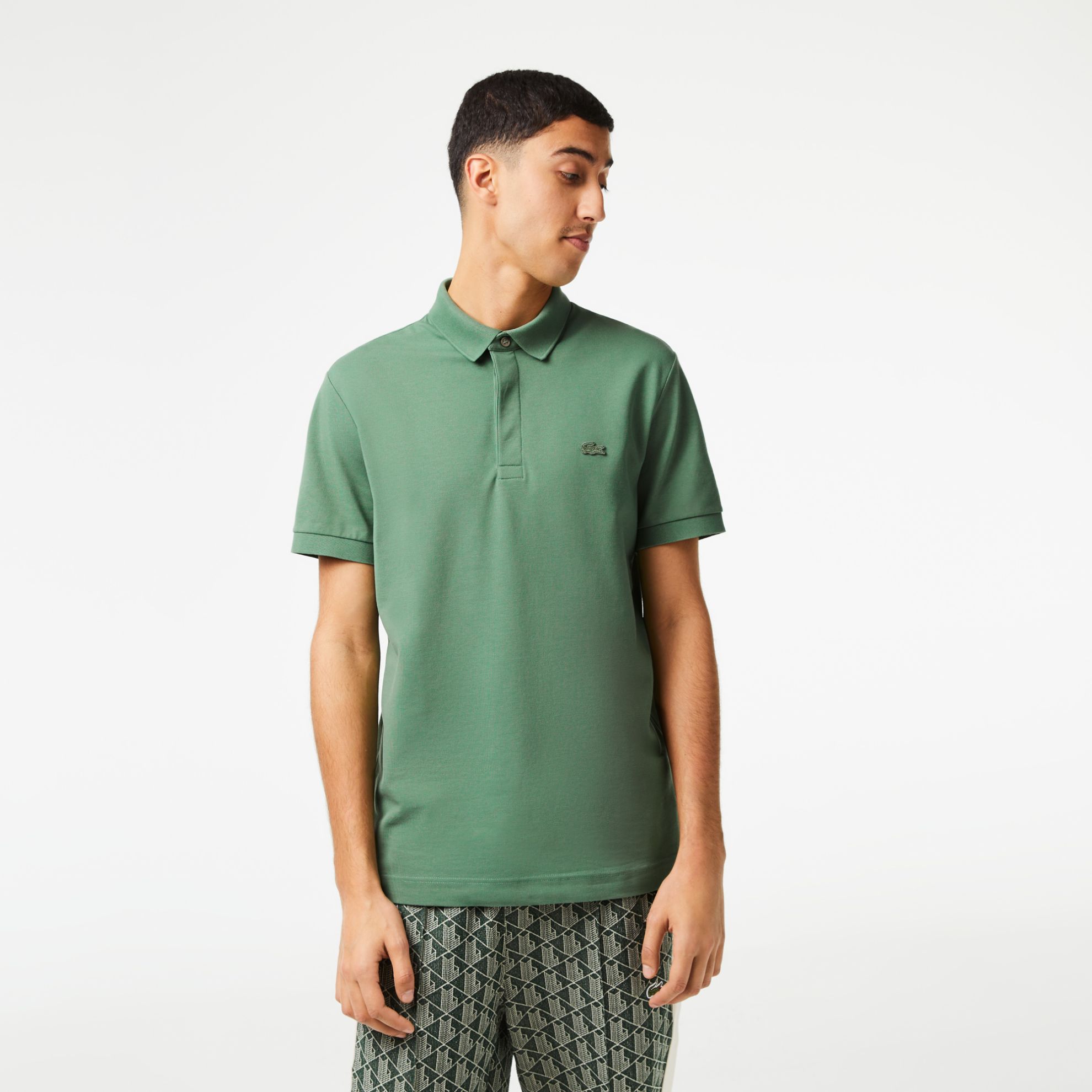 Εικόνα της Smart Paris Polo Μπλούζα Stretch Cotton Piqué