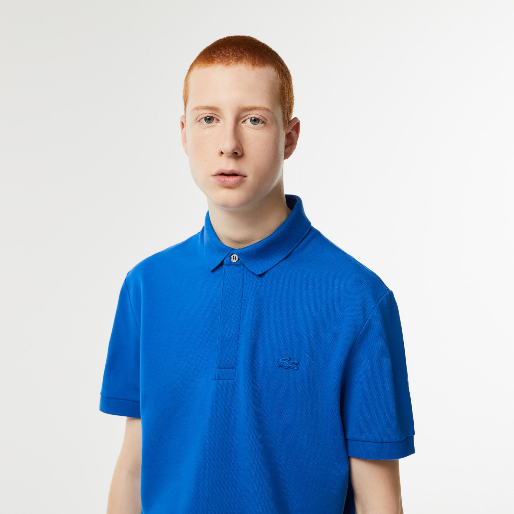Εικόνα της Smart Paris Polo Μπλούζα Stretch Cotton Piqué