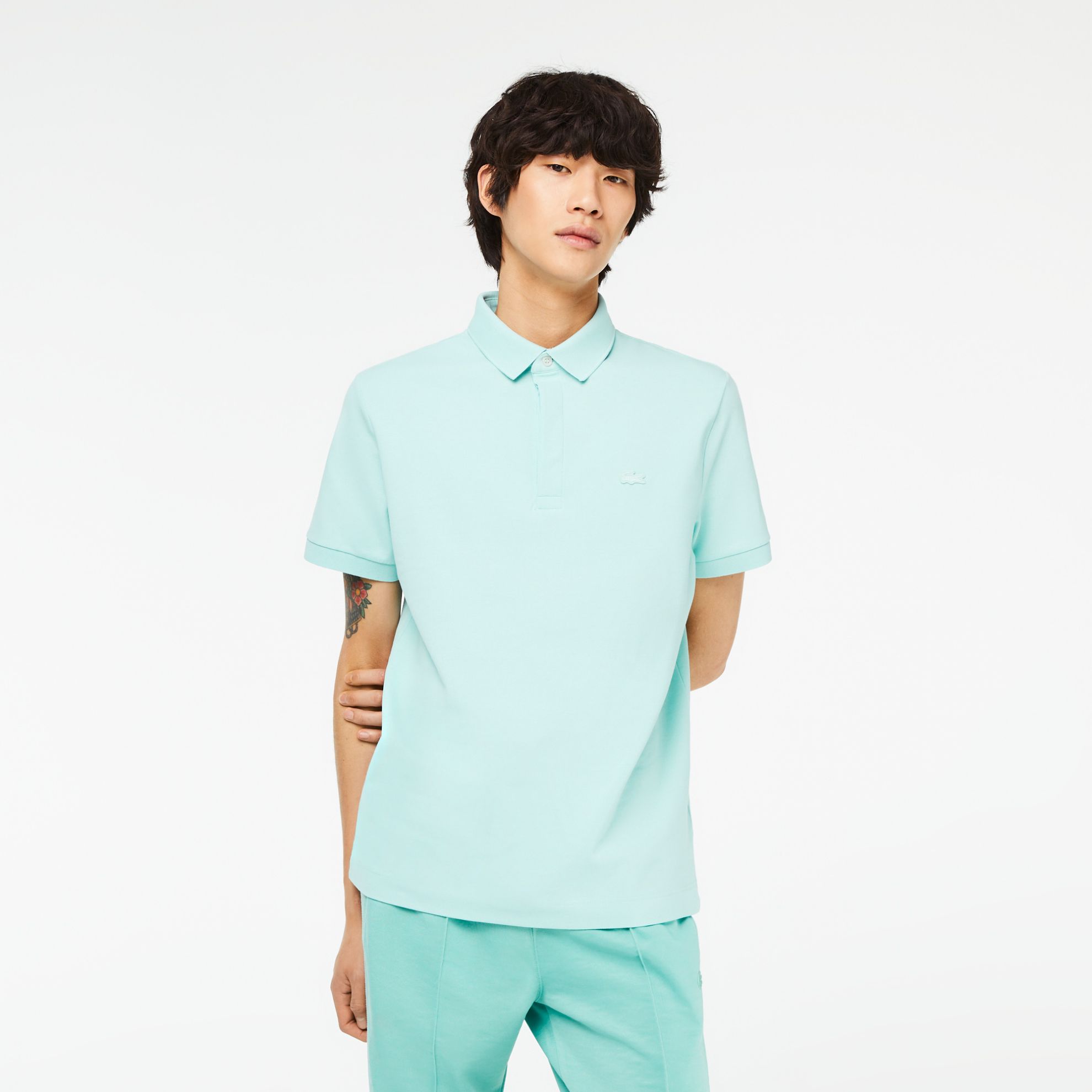 Εικόνα της Smart Paris Polo Μπλούζα Stretch Cotton Piqué