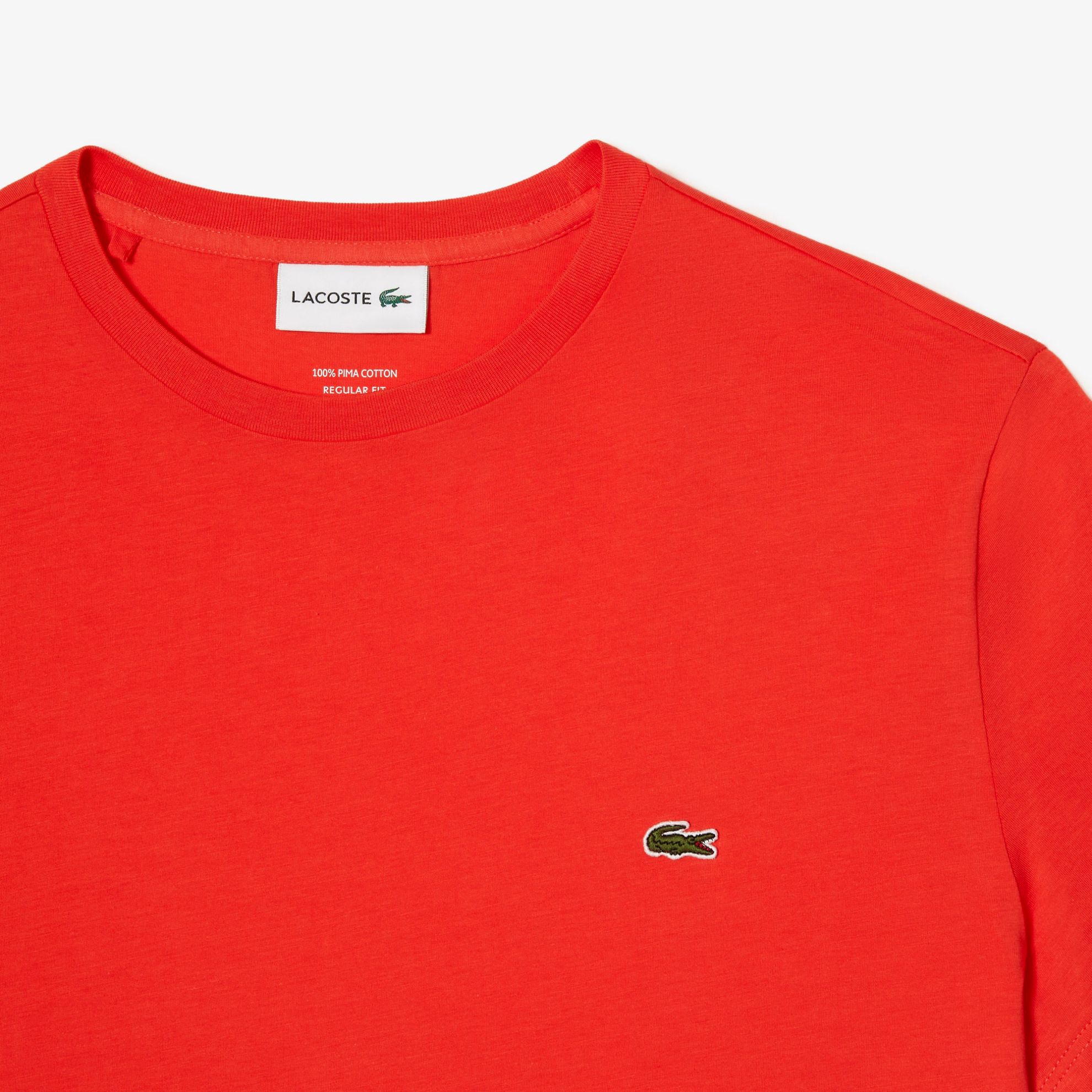 Εικόνα της Ανδρικό T-shirt Pima Cotton Jersey με Λαιμόκοψη