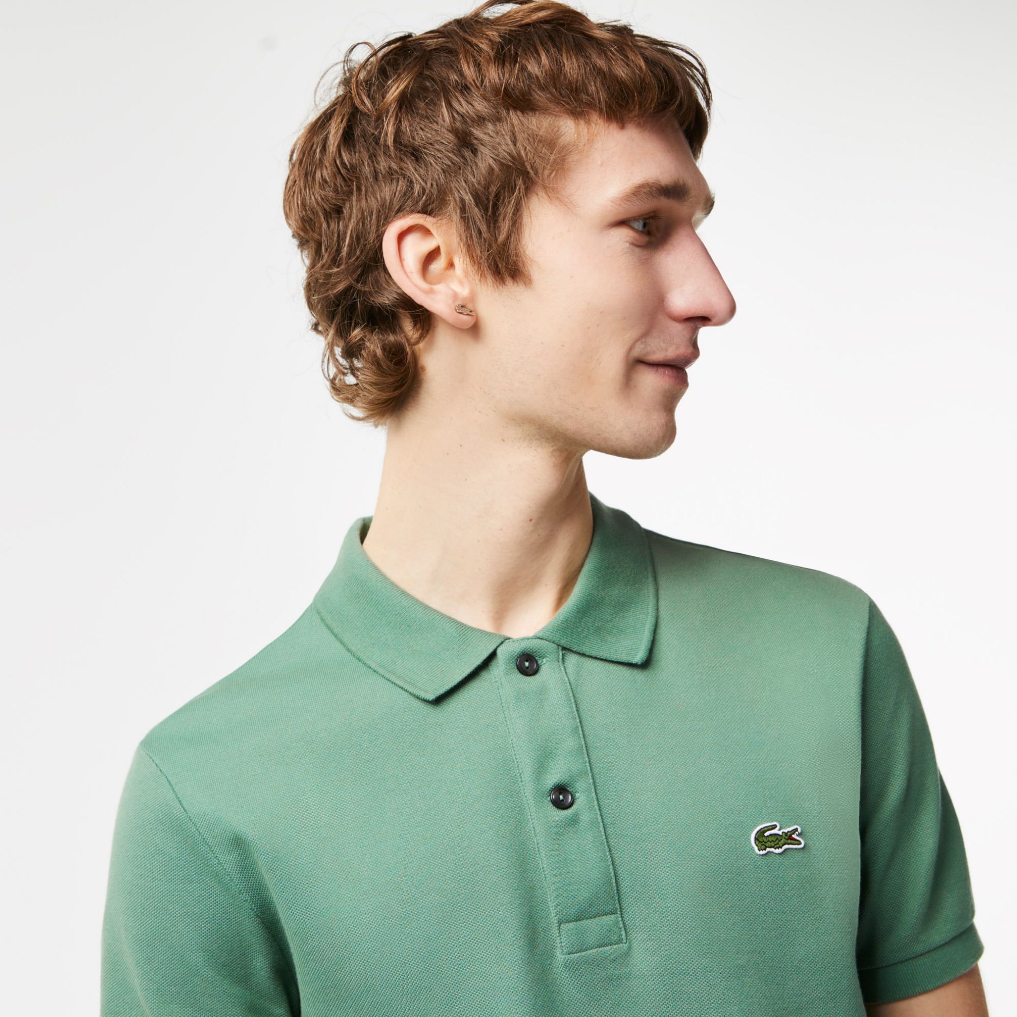Εικόνα της Ανδρική Polo Μπλούζα Petit Pique Slim Fit