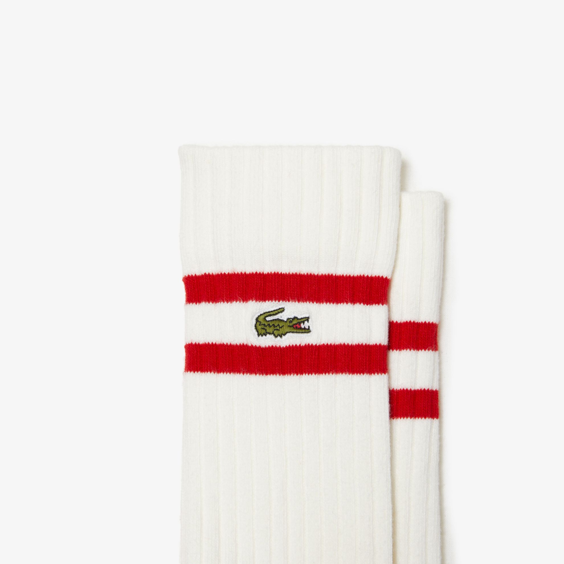 Εικόνα της Unisex Ribbed Πλεκτές Κάλτσες με Ρίγες 