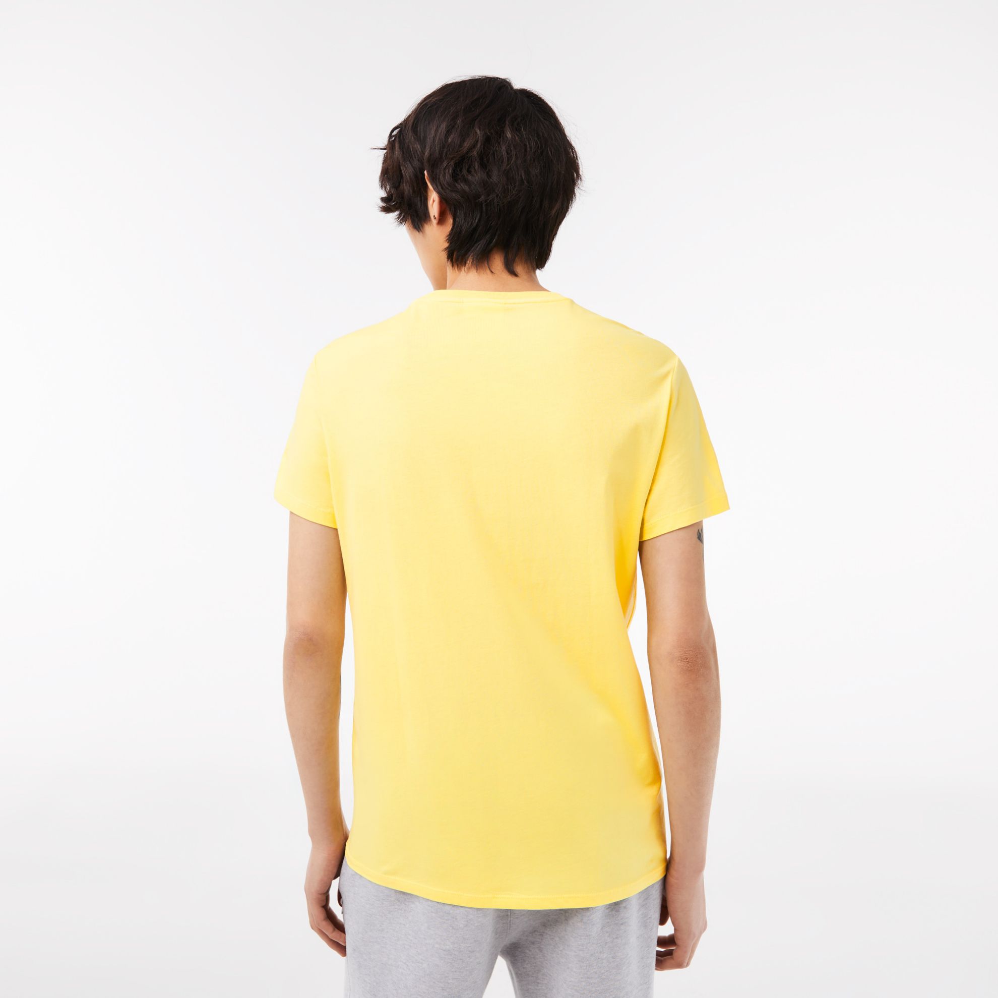 Εικόνα της Ανδρικό T-shirt Pima Cotton Jersey με Λαιμόκοψη