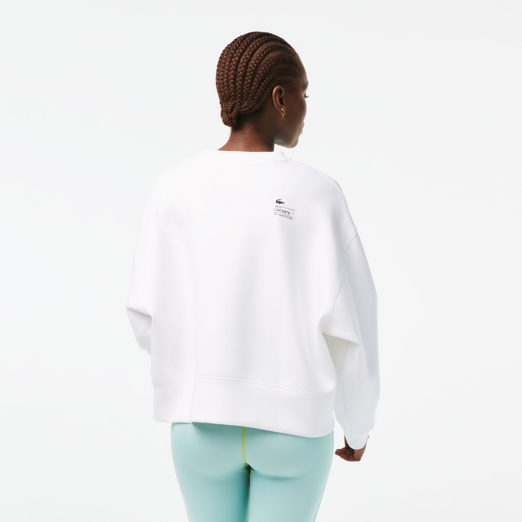 Εικόνα της Γυναικείο Lacoste Print Back Φούτερ