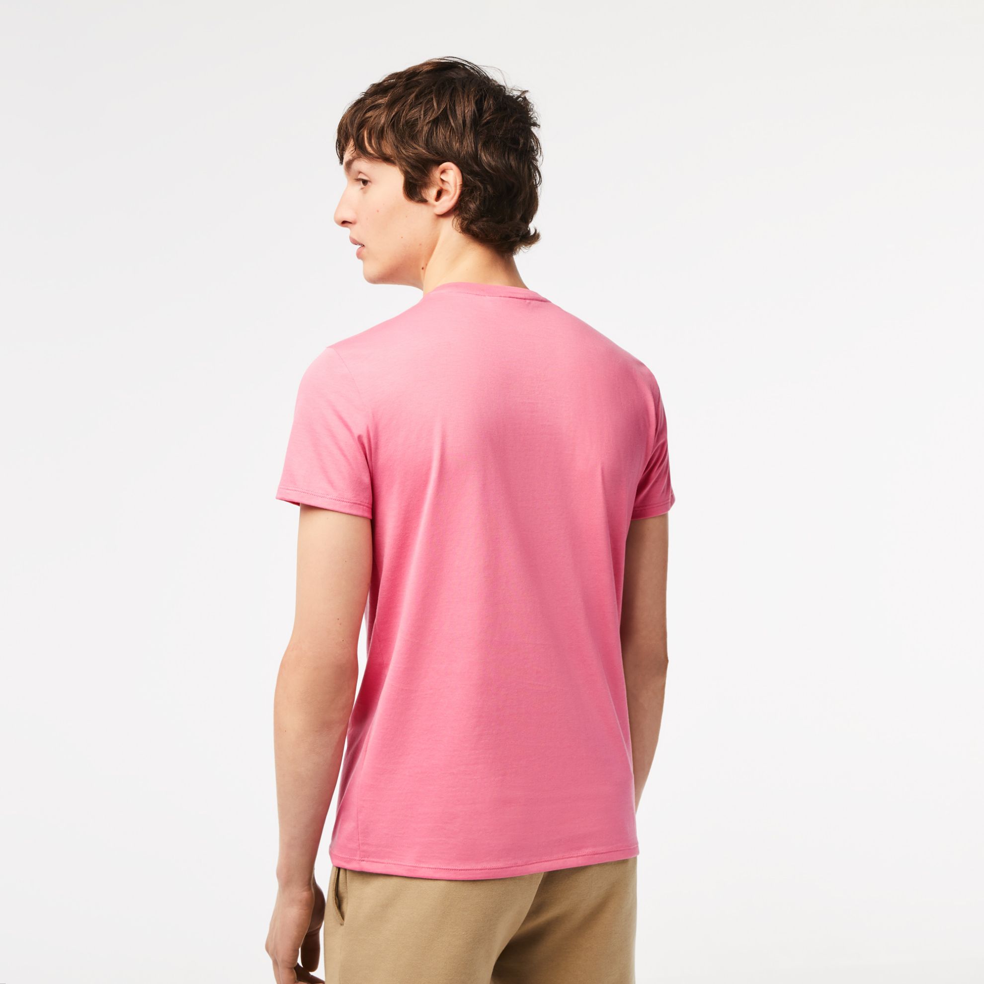 Εικόνα της Ανδρικό T-shirt Pima Cotton Jersey με Λαιμόκοψη