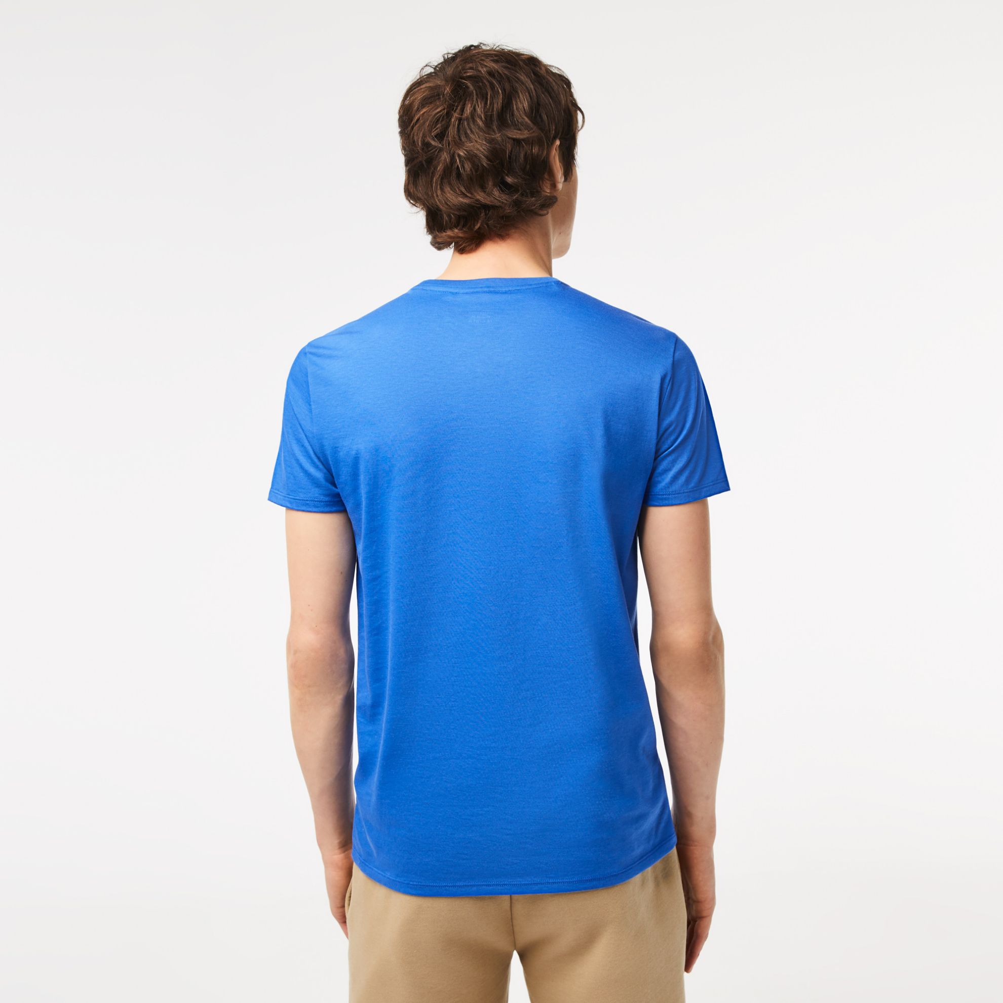 Εικόνα της Ανδρικό T-shirt Pima Cotton Jersey με Λαιμόκοψη