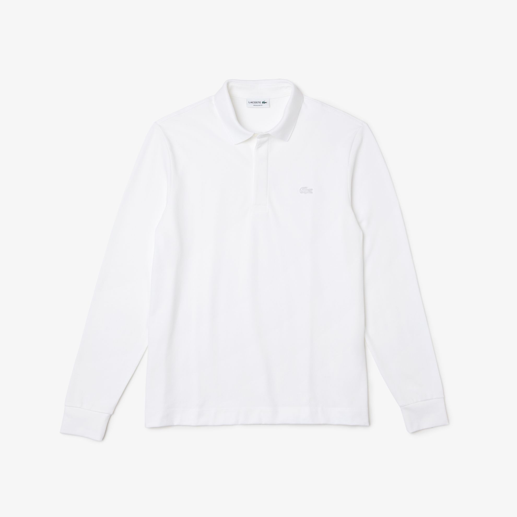 Εικόνα της Smart Paris Μακρυμάνικη Polo Μπλούζα Stretch Cotton Piqué 