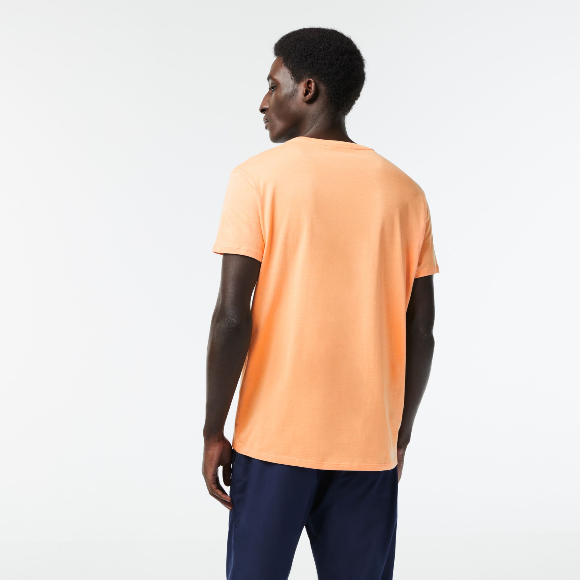 Εικόνα της Ανδρικό T-shirt Pima Cotton Jersey με Λαιμόκοψη
