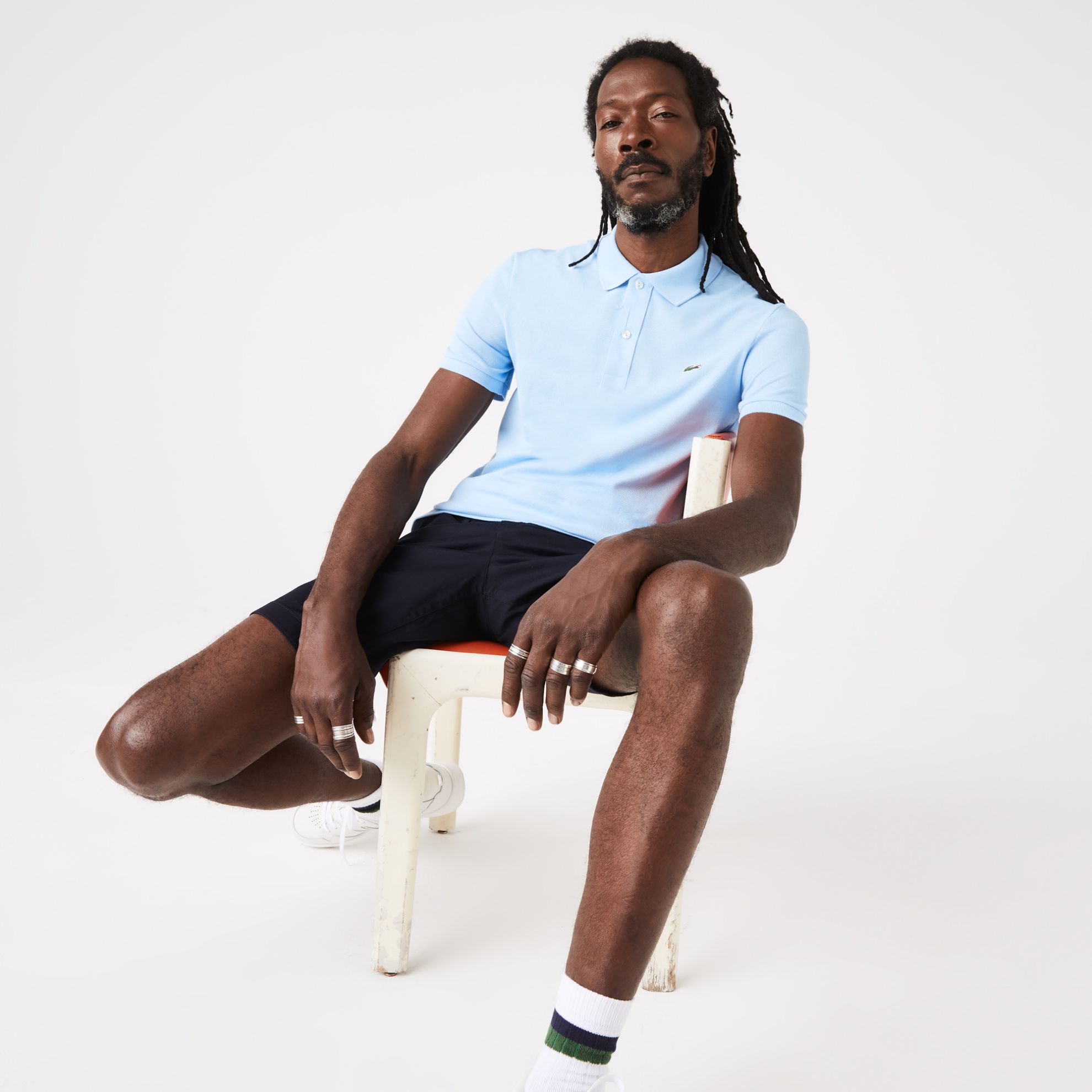 Εικόνα της Ανδρική Polo Μπλούζα Petit Pique Slim Fit