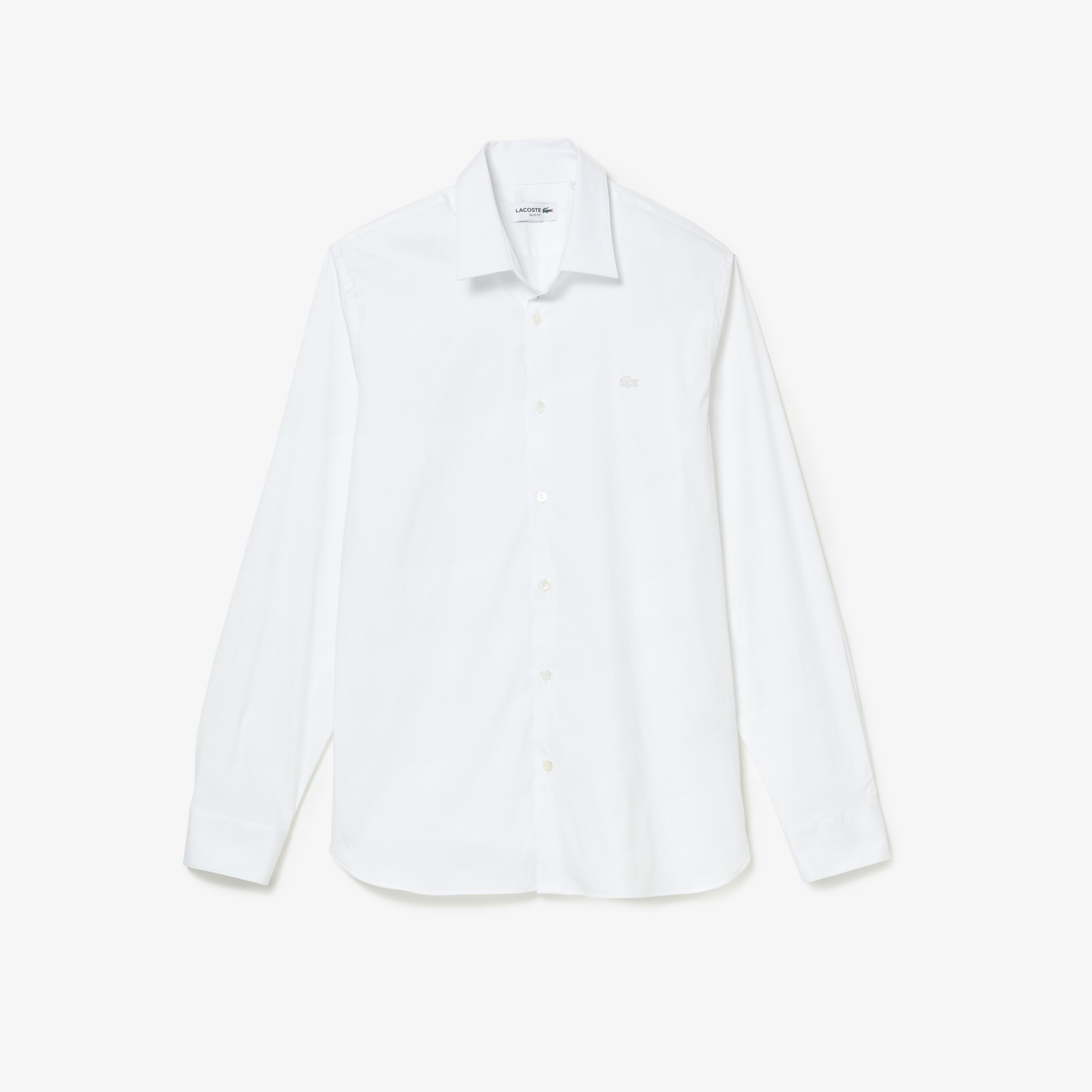 Εικόνα της Ανδρικό French Collar Cotton Poplin Πουκάμισο Slim Fit