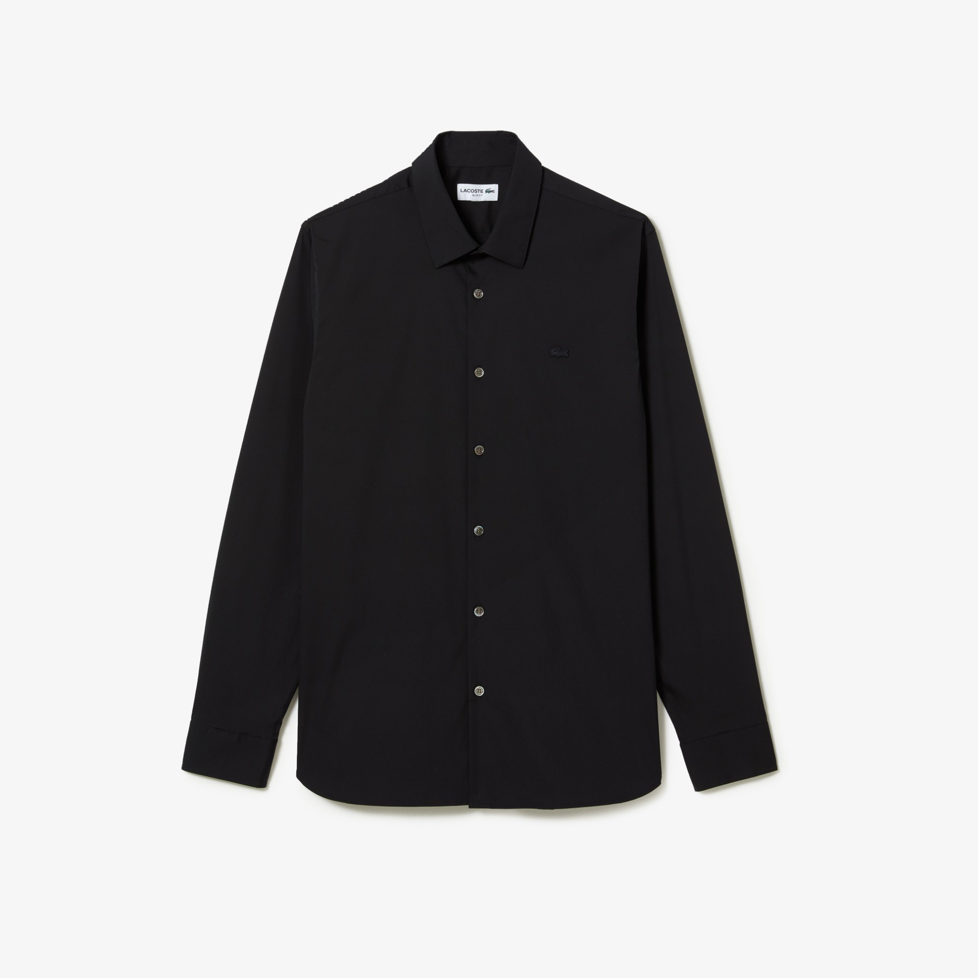 Εικόνα της Ανδρικό French Collar Cotton Poplin Πουκάμισο Slim Fit
