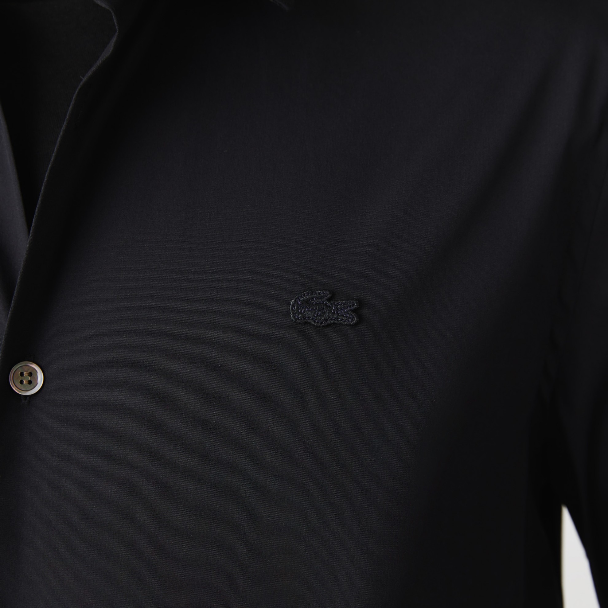 Εικόνα της Ανδρικό French Collar Cotton Poplin Πουκάμισο Slim Fit