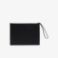 Εικόνα της Unisex Anna Coated Piqué Canvas Clutch με Φερμουάρ
