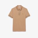 Smart Paris Stretch Cotton Contrast Trim Polo Μπλούζα