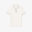 Smart Paris Stretch Cotton Contrast Trim Polo Μπλούζα