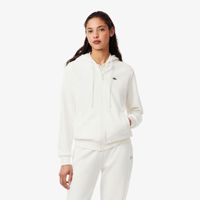 Εικόνα της Γυναικείο Zipped Fleece Hoodie Φούτερ