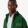 Εικόνα της Ανδρικό Lacoste Loose Fit Signature Badge Φούτερ με Φερμουάρ