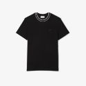 Ανδρικό Stretch Piqué Stripe Collar T-Shirt