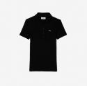 Γυναικεία L.12.D Ribbed Cotton Polo Μπλούζα Slim Fit