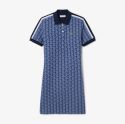 Γυναικείο Monogram Jacquard Polo Φόρεμα Slim Fit