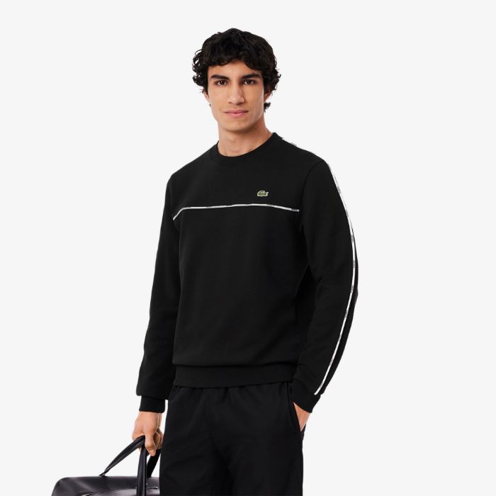 Εικόνα της Ανδρικό Logo Trim Fleece Φούτερ