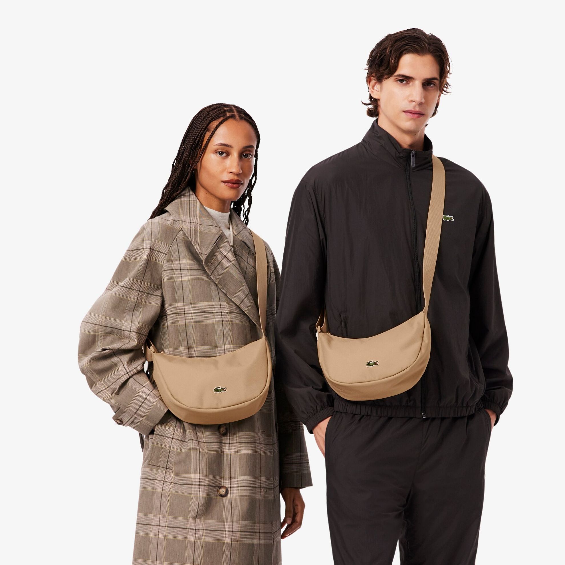 Εικόνα της Unisex Neocroc Half Moon Crossbody Τσάντα