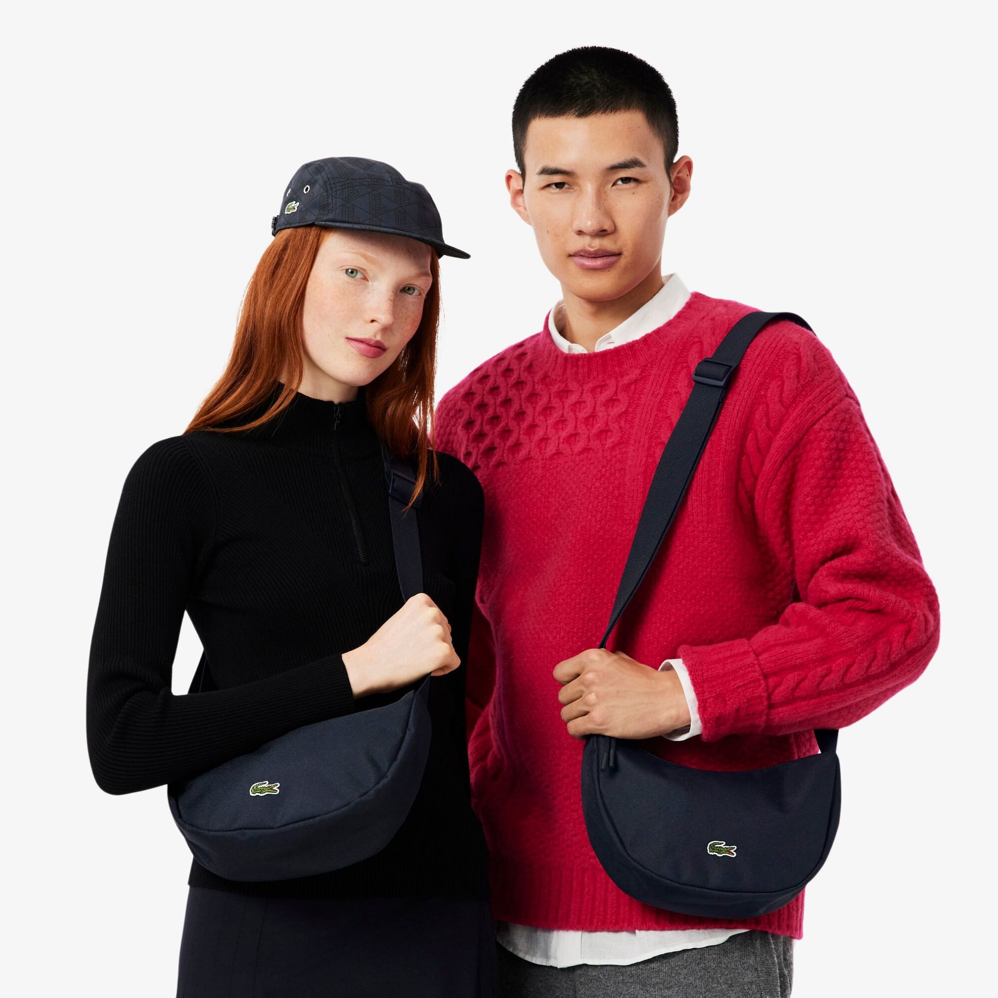 Εικόνα της Unisex Neocroc Half Moon Crossbody Τσάντα