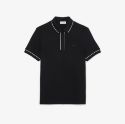 Smart Paris Stretch Cotton Contrast Trim Polo Μπλούζα
