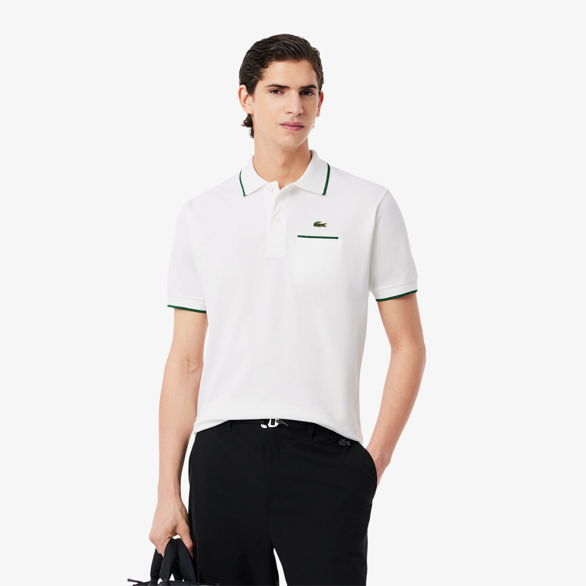 Εικόνα της Ανδρική Pocket Accent L.12.12 Polo Μπλούζα Classic Fit