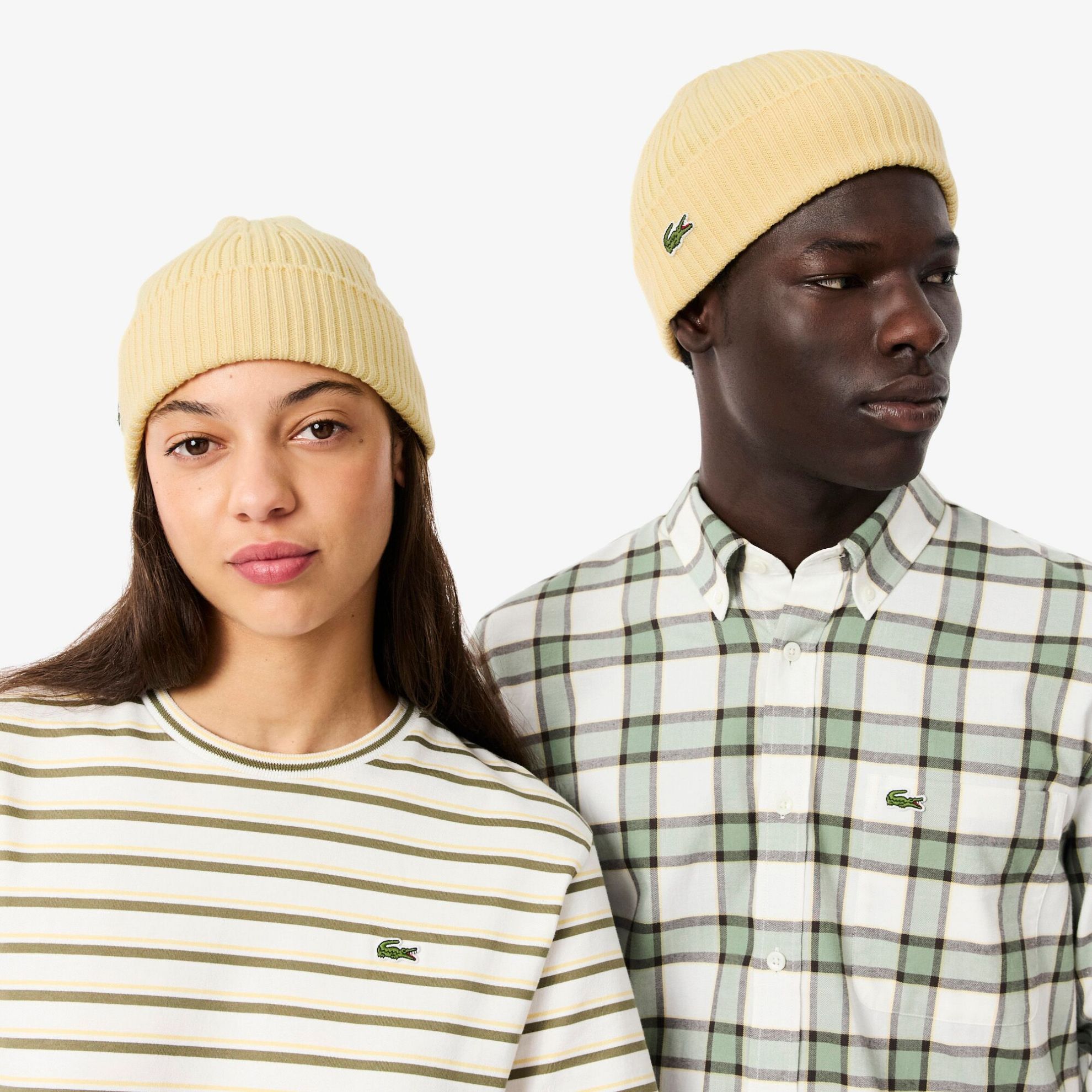 Εικόνα της Unisex Lacoste Ribbed Μάλλινος Σκούφος