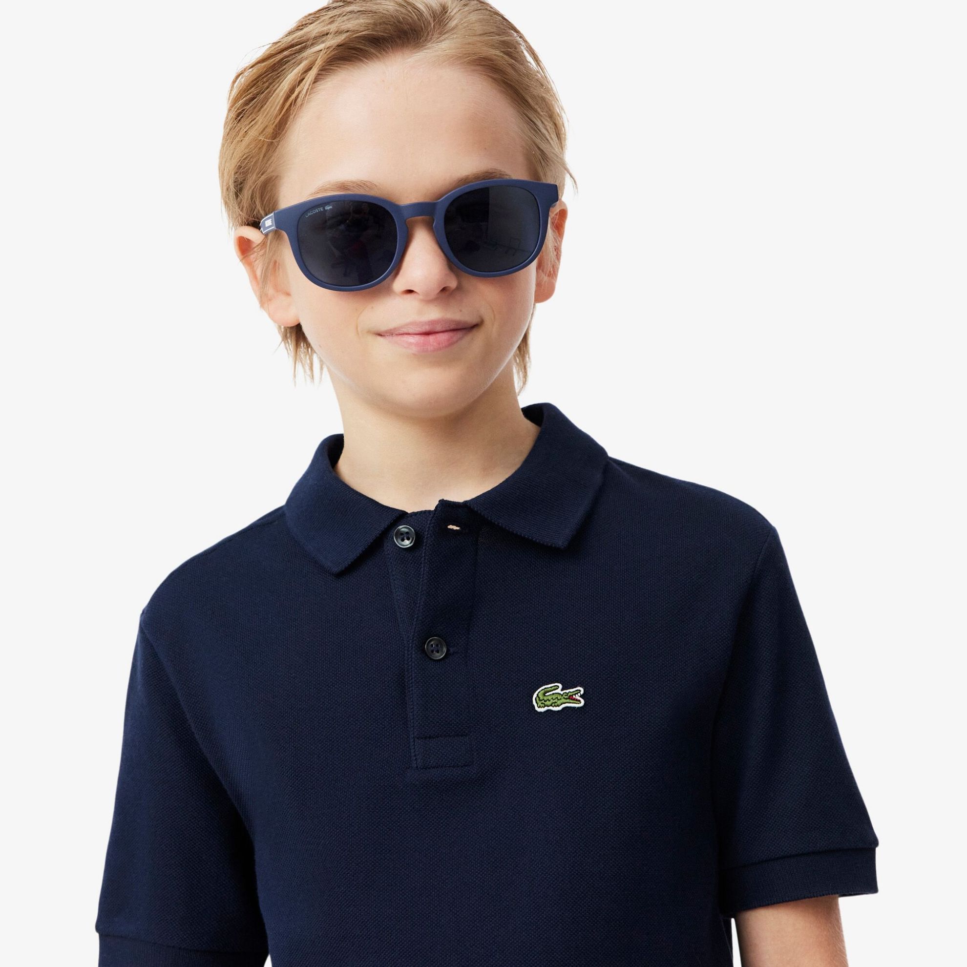 Εικόνα της Παιδική Petit Piqué Polo Μπλούζα