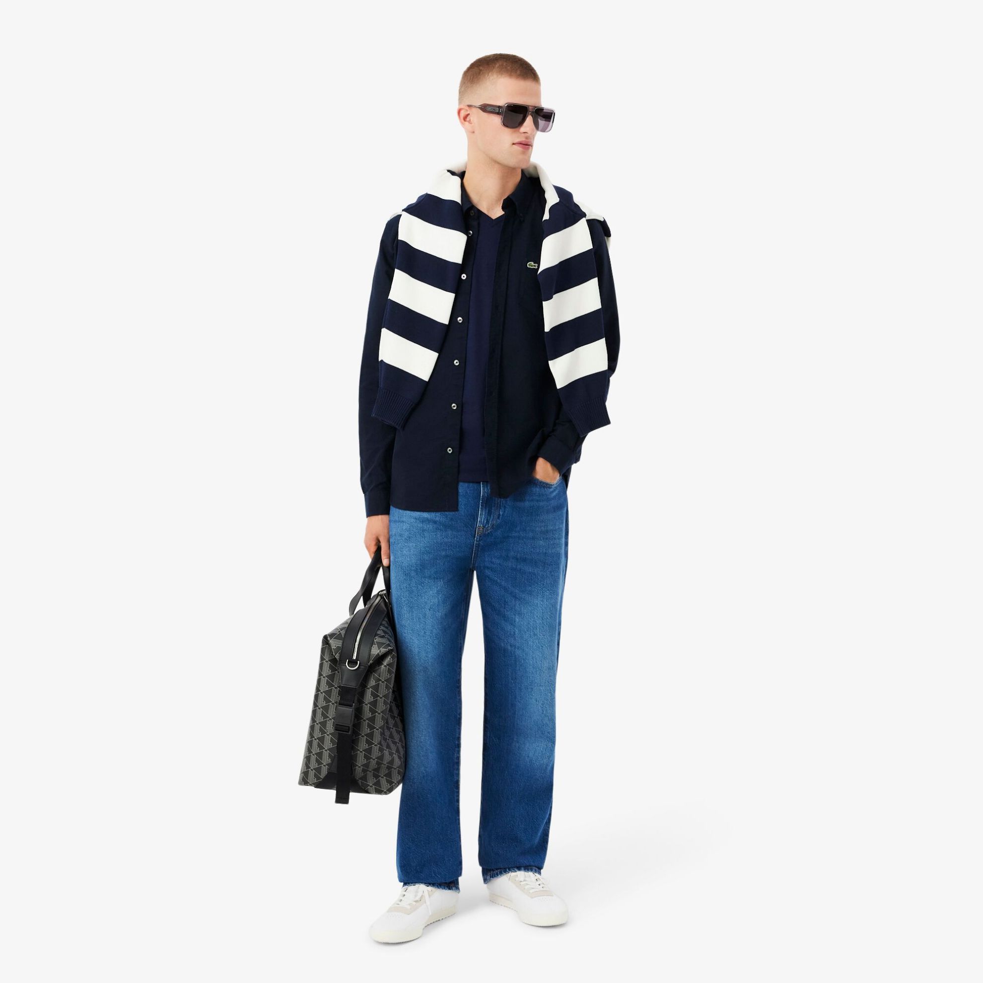 Εικόνα της Ανδρικό Oxford Βαμβακερό Πουκάμισο Regular Fit