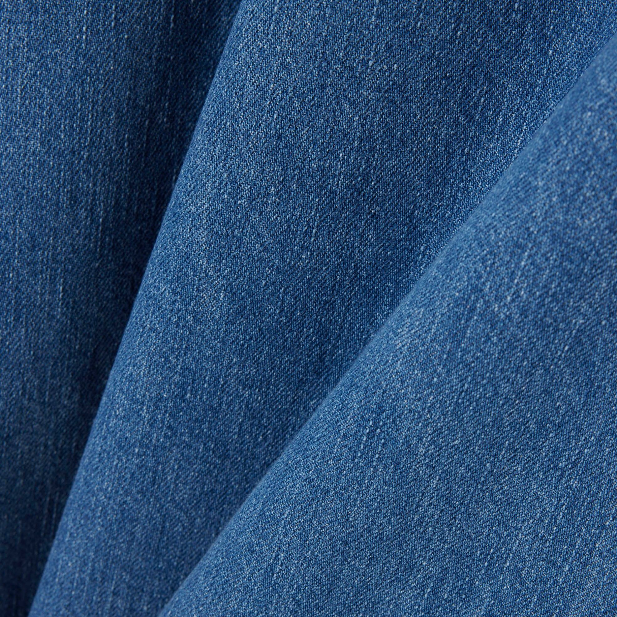 Εικόνα της Oversized Denim Polo Φόρεμα