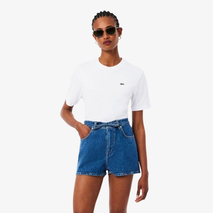 Εικόνα της Γυναικείο Lightweight Cotton Pima Jersey T-shirt Relaxed Fit