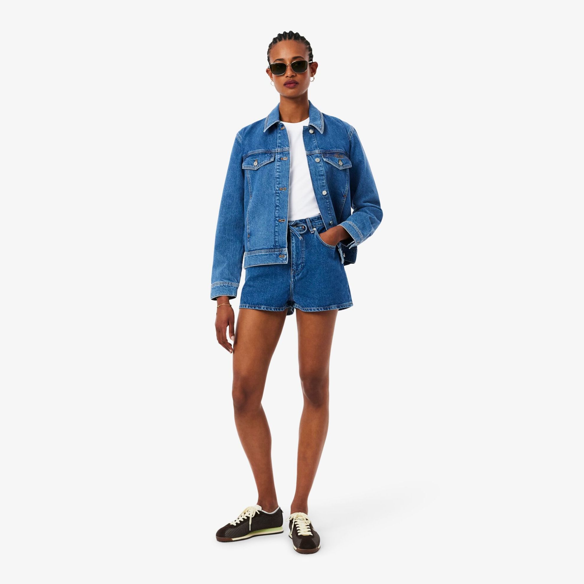 Εικόνα της Γυναικείο Lightweight Cotton Pima Jersey T-shirt Relaxed Fit