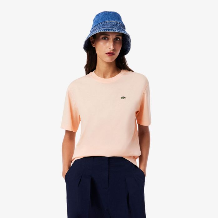 Εικόνα της Γυναικείο Lightweight Cotton Pima Jersey T-shirt Relaxed Fit