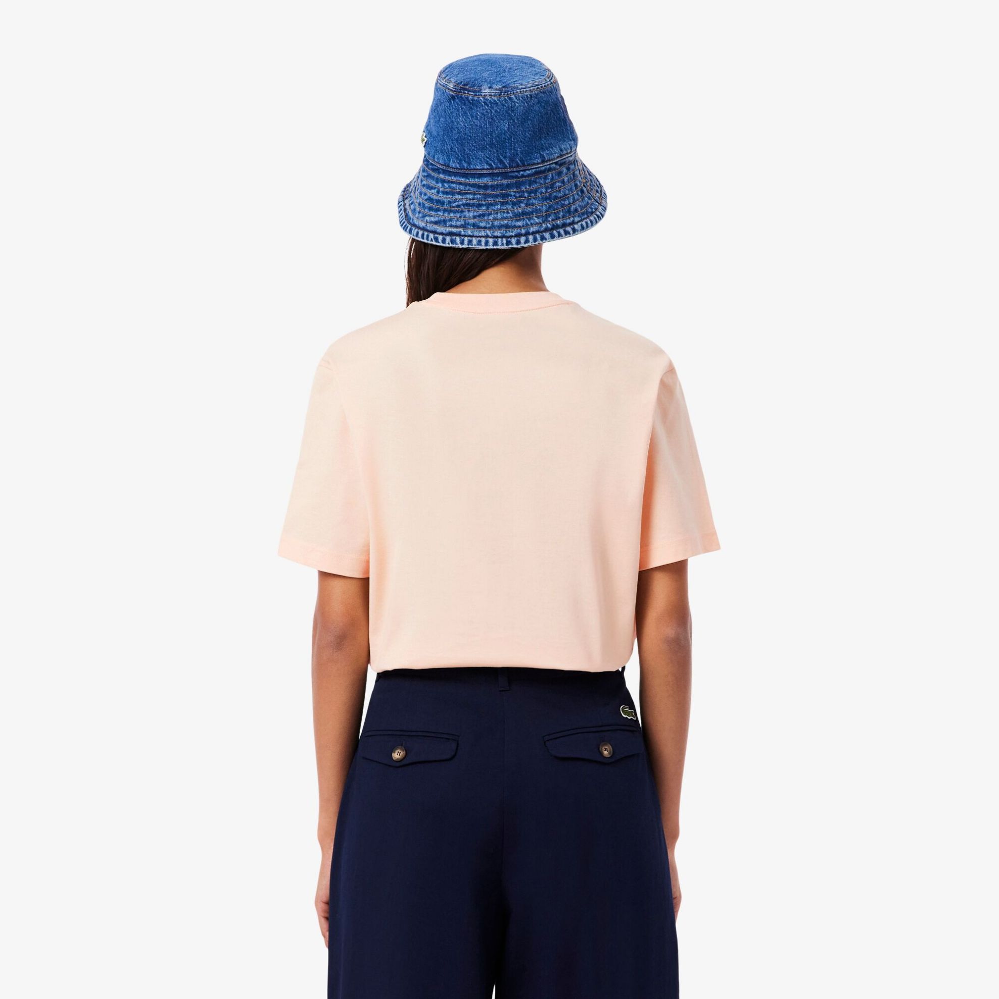 Εικόνα της Γυναικείο Lightweight Cotton Pima Jersey T-shirt Relaxed Fit