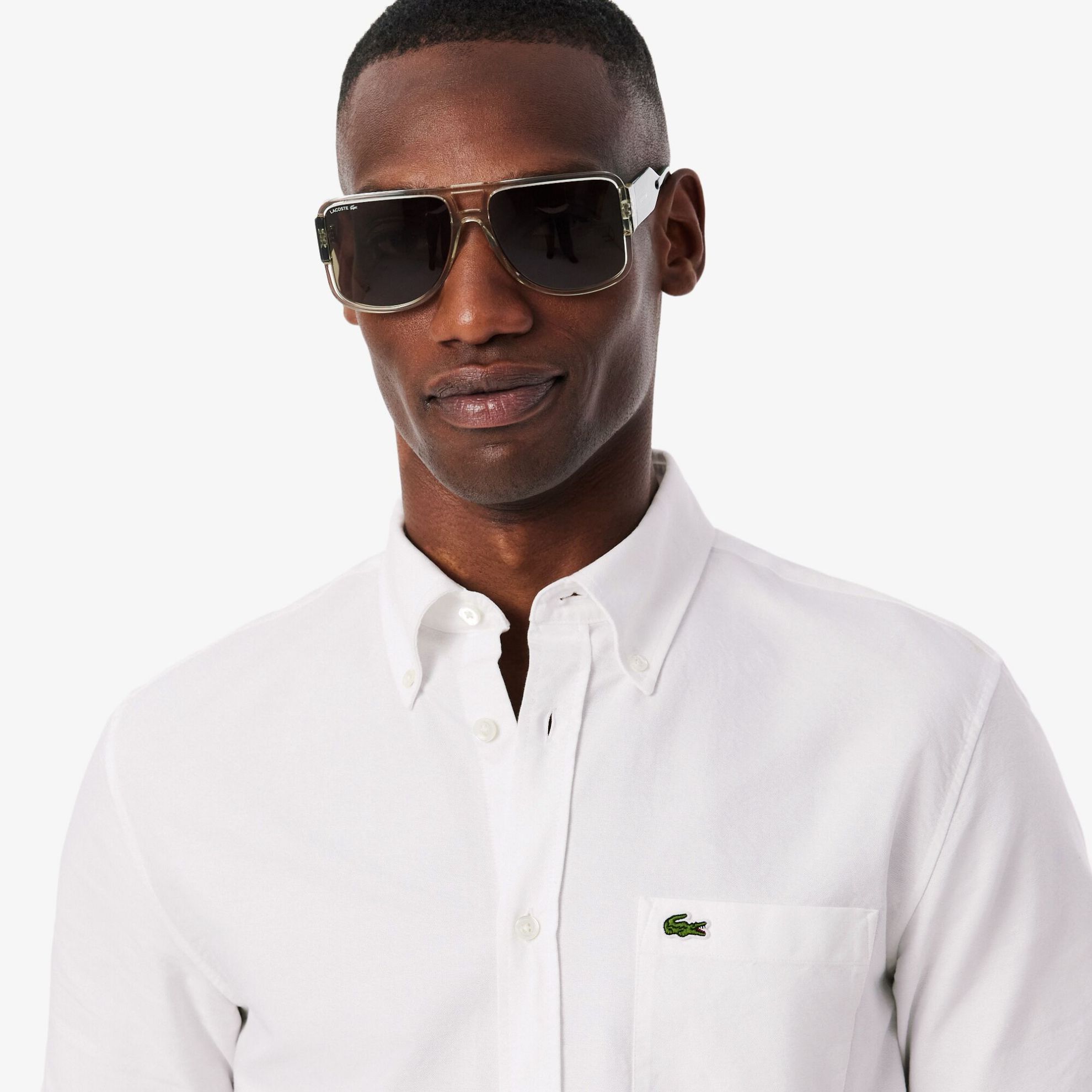 Εικόνα της Ανδρικό Κοντομάνικο Oxford Πουκάμισο Regular Fit