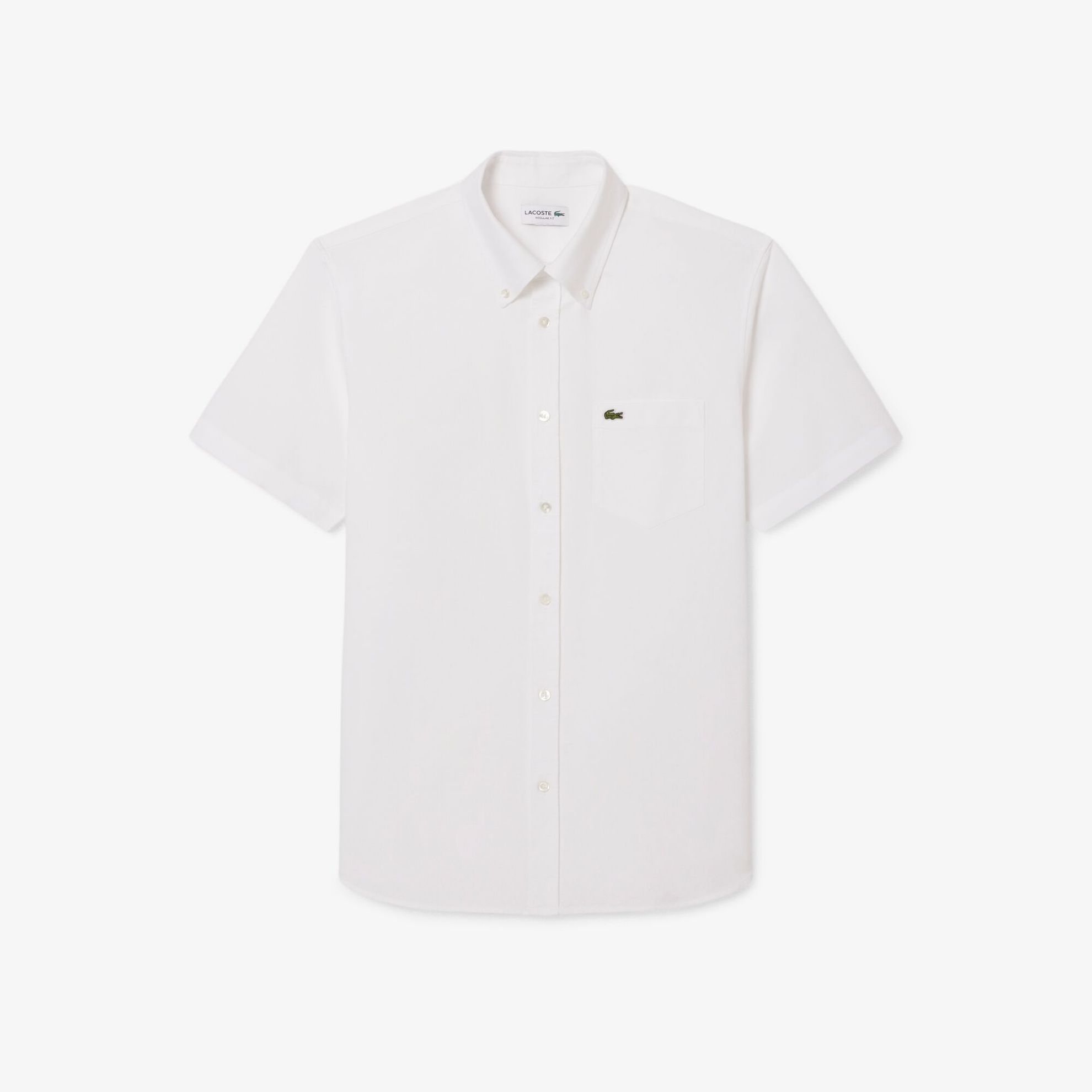 Εικόνα της Ανδρικό Κοντομάνικο Oxford Πουκάμισο Regular Fit