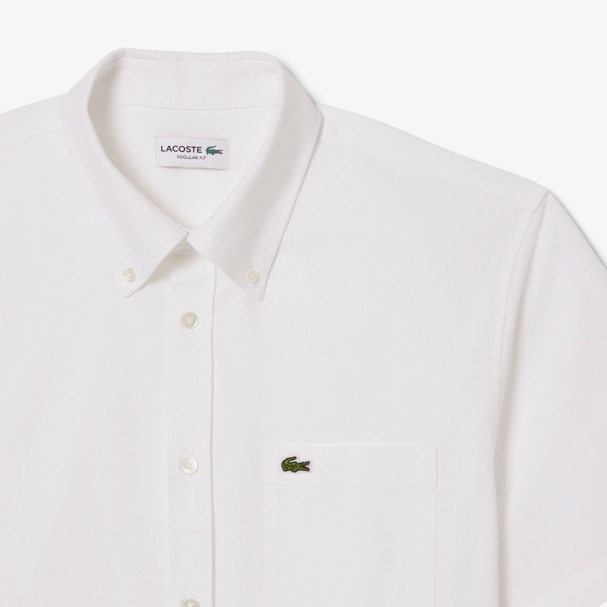 Εικόνα της Ανδρικό Κοντομάνικο Oxford Πουκάμισο Regular Fit