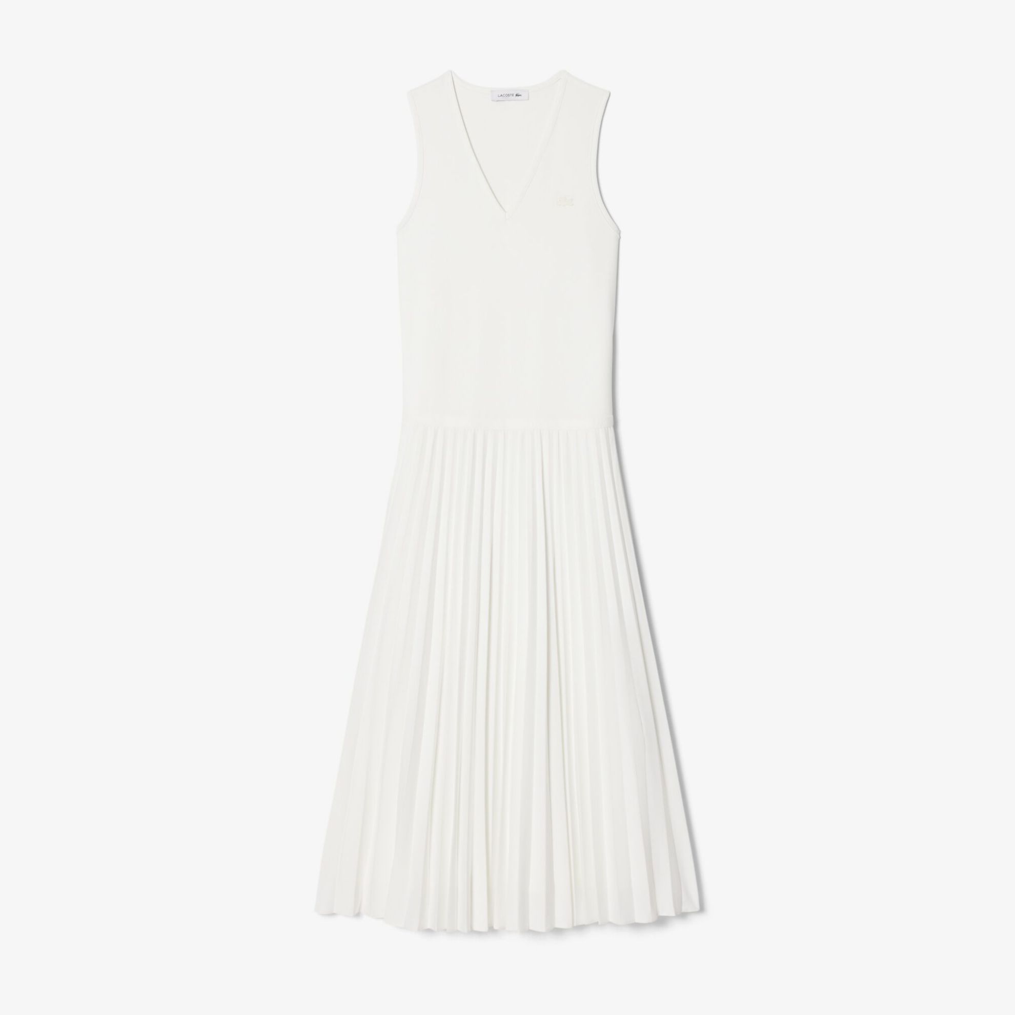 Εικόνα της Γυναικείο Αμάνικο Pleated Φόρεμα